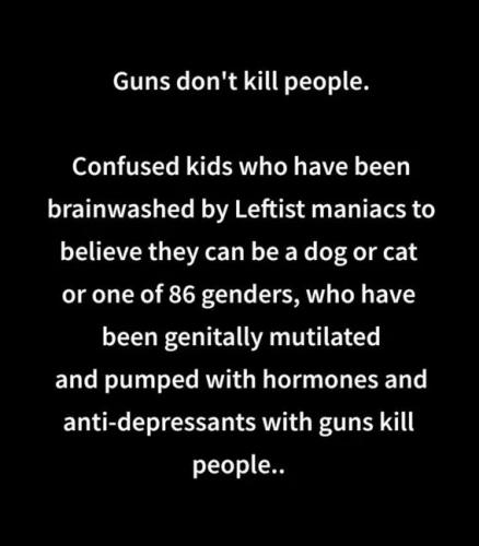 GUNS DON'T KILL PEOPLE 666