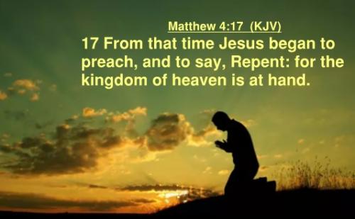 Matt 4.17