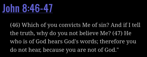 John 8:46-47