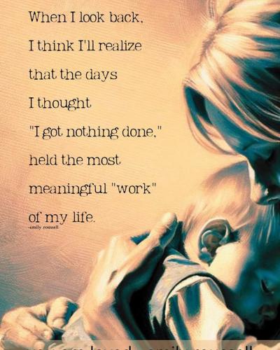 Take the time to cherish