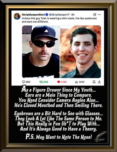 Charlie Kirk Assassination ~Suspect Comparison~