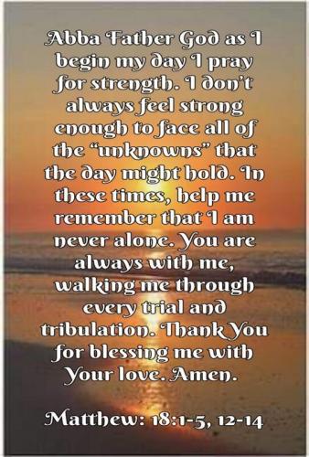 I begin my day, Abba