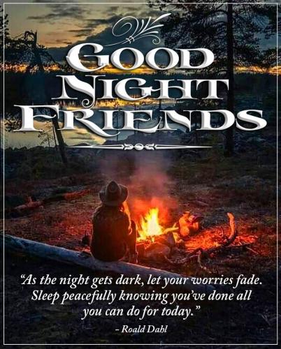 Good night Friends