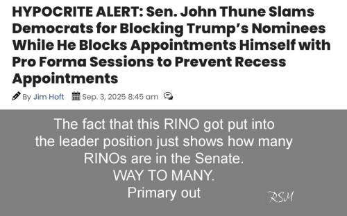 Thune get out