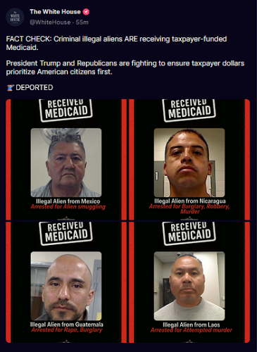 10-20-25 Criminal Illegal Aliens on Medicaid