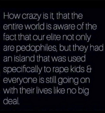 It doesn't just happen on an island