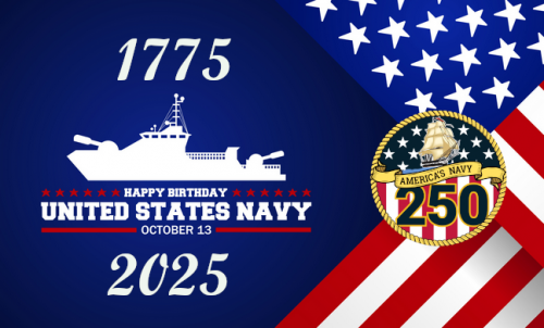10-13-25 Happy 250th Birthday 🎂  to the NAVY