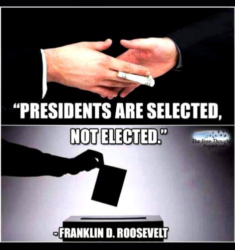 Presidents are Selected Not Elected