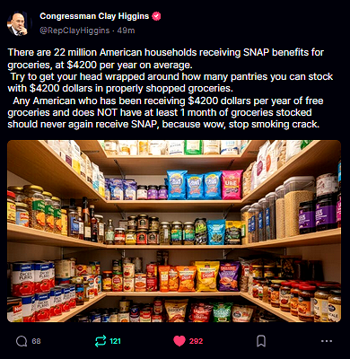 10-303-25 @RepClayHiggins