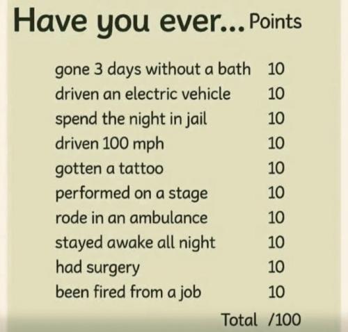 Just for fun