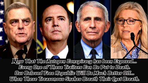 Biden's Autopen Pardons are Null and Void ~Treasonous Snakes~