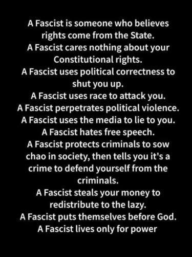 A FASCIST     GETTR