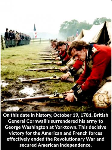 George Washington ~Surrender of Cornwallis~