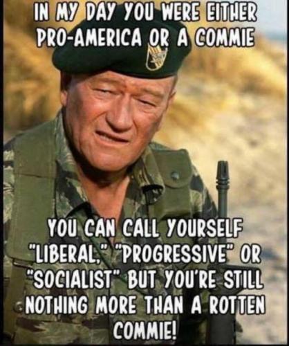 Nothing but a commie