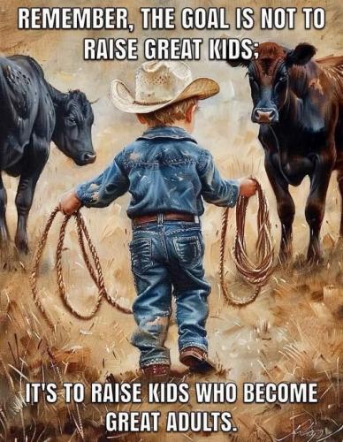 The goal raise great Americans