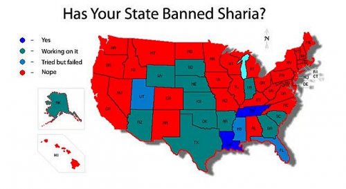 10-30-25 Sharia Law Ban by State