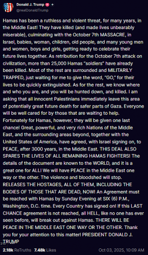10-3-25 #HAMAS