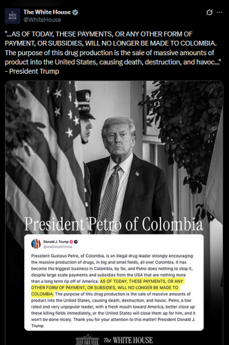 10-19-25 President Petro of Columbia