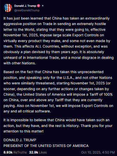 10-10-25 #China #CCP