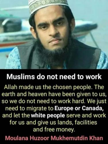 MUSLIMS DON'T WORK 2