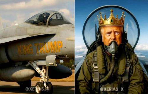 King Trump's Jet Fighter