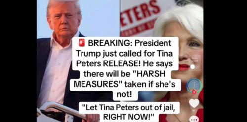 Trump_Calls_for_Tina_Peter's_Release