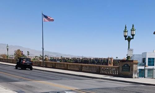 Flag - London Bridge - Lake Havasu City, Az