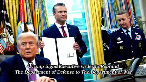 Trump Signs Executive Order to Rebrand