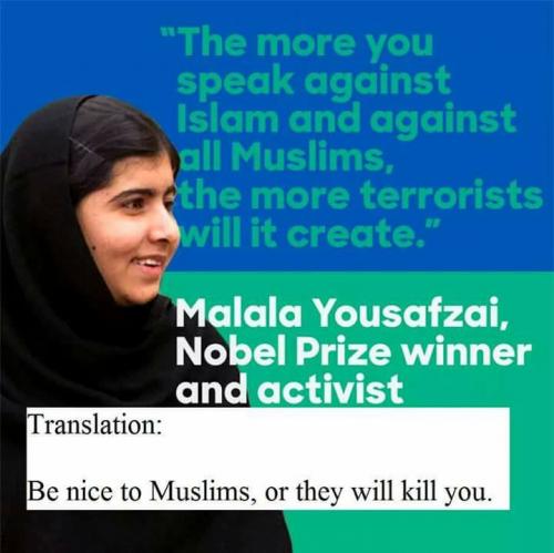 they gave her a nobel peace prize too