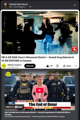 FBI and ICE ~End of Omar~