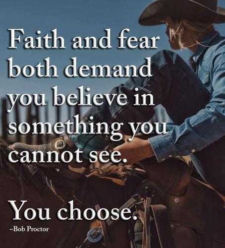 Faith and Fear