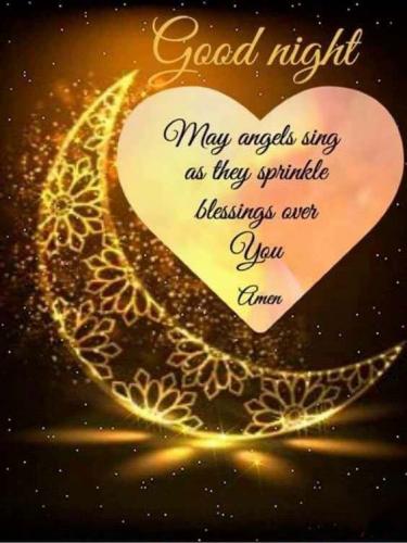 Good Night 87 - May angels sing...