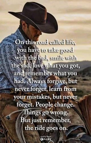 The ride goes on