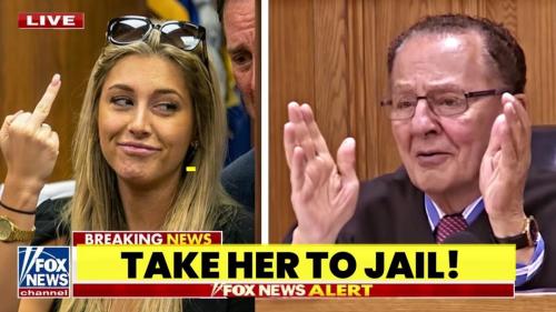 Entitled brat gets sent to jail