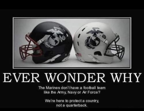 Marines - No football team