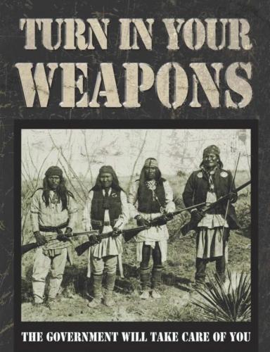 TURN IN YOUR WEAPONS   GETTR