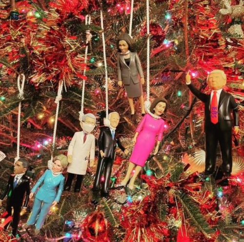 MAGA Xmas tree ornaments