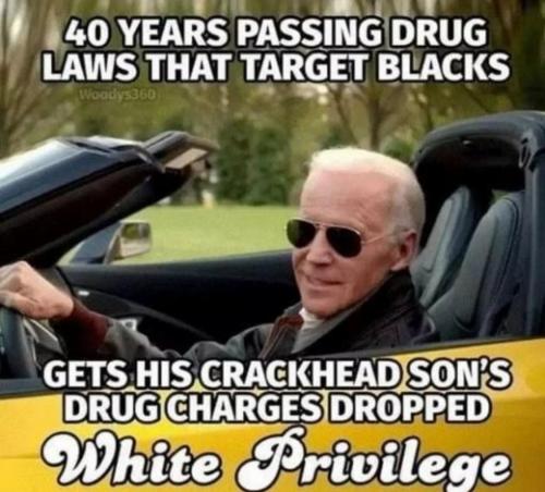 white privilege joe