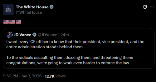 1-7-26 @ICEGov ﻿🧊 We Got You