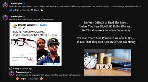 Minnesota Somalian $2,400.00 Dollar Glasses