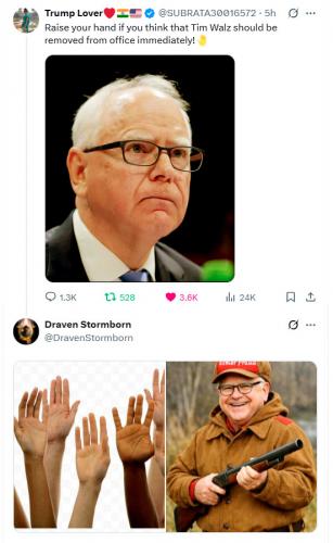 Tim Walz ~Voted Out~