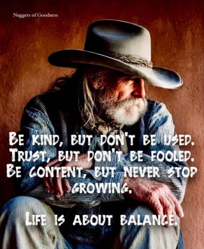 Be kind but, don't be used