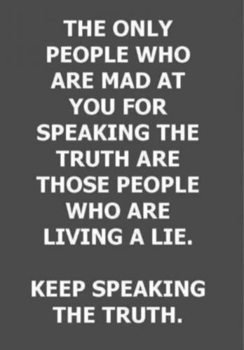 They will even block you, so they don't have to see it!