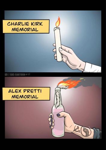 Minneapolis riots - Memorial candles