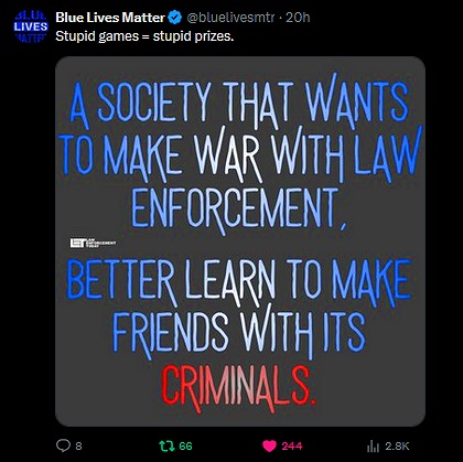 1-21-26 War Against Law Enforcement