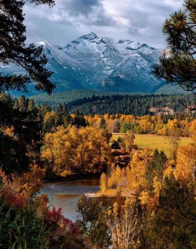 Montana Bitterrot Mtns Fall Colors