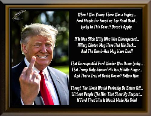 Trump Retun's The Respect