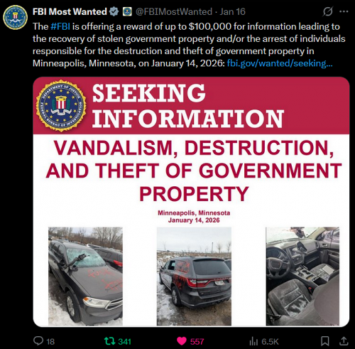 1-17-26 $100,000 Reward