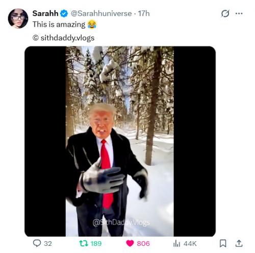 Trump has Greenland