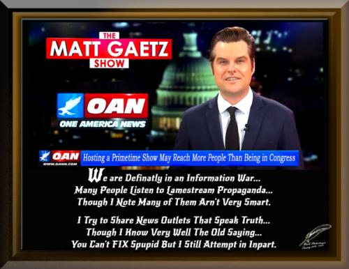 Matt Gaetz Show on OAN 1